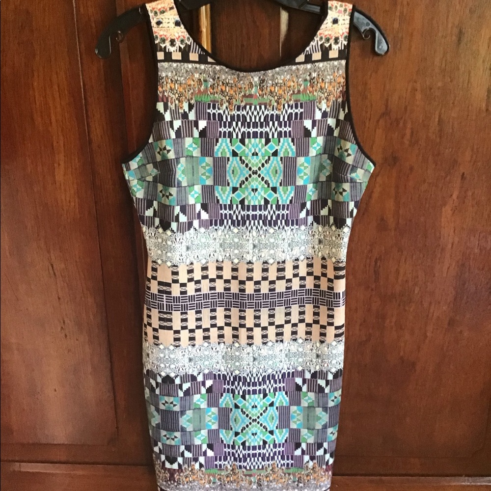 Neoprene Night Out Dress by Clover Canyon